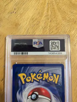 PSA 5 1999 Pokemon TCG Alakazam 1/102 Base Set Holo Rare Stage 2 Psychic English - Image 5