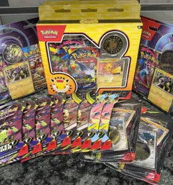 Pokemon TCG Lot Perfect Order 8 Packs 2 30th Anniversary 5 Blisters, 22 packs - Image 1