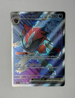 Pokemon N's Zoroark ex 175/159 | Sv09 Journey Together Secret Rare Holo FA EN - Image 1