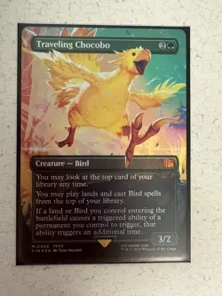 Traveling Chocobo Final Fantasy Foil MTG 0406 - Image 1
