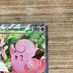 Pokemon Lillie's Clefairy ex 184/159 Journey Together Special Illustration Rare - Image 3