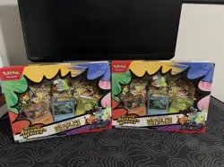 Pokemon TCG Mega Evolution Ascended Heroes Deluxe Pin Collection Box Lot of 2 - Image 1