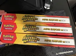 Pokemon TCG Ascended Heroes EX Box Mega Feraligatr / Mega Emboar - Image 3