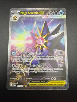 Pokemon TCG Mega Starmie EX 118/088 Holo NM Perfect Order SIR - Image 3