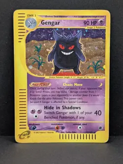 Gengar 013/165 Expedition Base Set Holo Rare Pokemon TCG Nintendo MP - Image 1