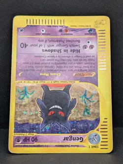 Gengar 013/165 Expedition Base Set Holo Rare Pokemon TCG Nintendo MP - Image 4