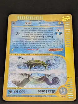 Blastoise 004/165 Expedition Base Set Holo Ultra Rare Pokemon TCG Nintendo HP - Image 4