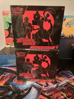 Pokemon TCG: Scarlet & Violet - TWO Destined Rivals ETB’s - Factory sealed - Image 1