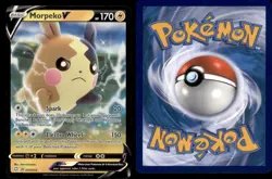 Morpeko V 037/072 Holo V Rare Shining Fates Pokemon TCG NM - Image 3