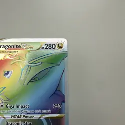 Dragonite VSTAR 081/078 – Rainbow Secret Rare – Pokemon GO – NM - Image 4
