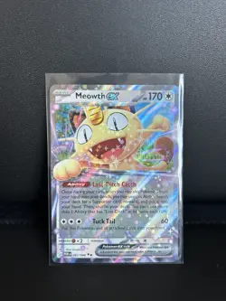 Pokemon TCG Perfect Order Meowth ex 062/088 - Image 1