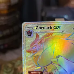Pokemon TCG Zoroark GX Secret Rare Full Art Holo HP210 Shining Legends 77/73 - Image 2