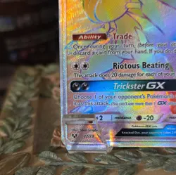 Pokemon TCG Zoroark GX Secret Rare Full Art Holo HP210 Shining Legends 77/73 - Image 5