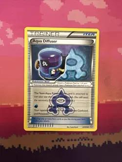 Pokemon Card Aqua Diffuser Double Crisis Uncommon 23/34 Near Mint - Image 1