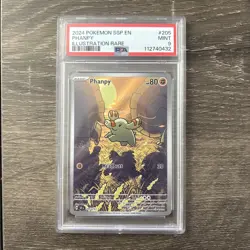 2024 POKEMON SSP EN-SURGING SPARKS ILLUSTRATION RARE #205 PHANPY PSA 9 - Image 1
