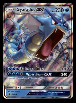 Gyarados GX - SM212 Holo Promo Sun & Moon Promo Pokemon TCG NM - Image 1