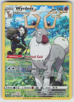 WYRDEER TG06/TG30 HOLO ASTRAL RADIANCE TRAINER GALLERY POKEMON HOLO NM/M - Image 1
