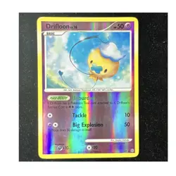 Pokemon Drifloon (Shiny) SH1 Stormfront Reverse Holo Rare English 2008 HP50 - Image 1