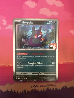 Pokemon Card Morpeko Prize Pack Holo Rare 121/182 Near Mint - Image 1