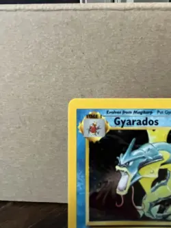 Pokemon Gyarados Base Set Holo Rare Unlimited 6/102 1999 100 HP English - Image 2