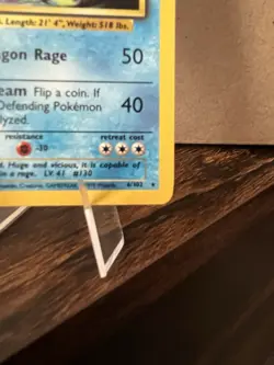 Pokemon Gyarados Base Set Holo Rare Unlimited 6/102 1999 100 HP English - Image 4