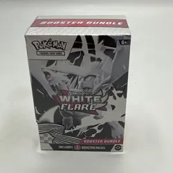Pokemon TCG Scarlet & Violet White Flare Booster Bundle (6 Packs) NEW SEALED - Image 1