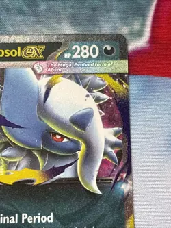 Pokemon Mega Absol EX 086/132 Full Art Holo Play Stamp Prize Pack Series 8 - Image 3