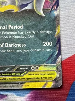 Pokemon Mega Absol EX 086/132 Full Art Holo Play Stamp Prize Pack Series 8 - Image 4