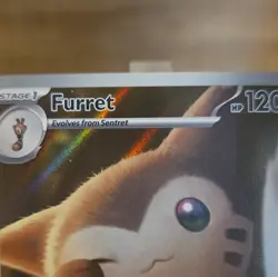Pokemon TCG Furret Illustration Rare Holo HP 120 Sv09 Journey Together 168/159 - Image 3