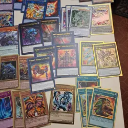 Yugioh Maximum Gold Blue Eyes White Dragon MGED-EN001 M/NM Mixed Lot of 76 - Image 2