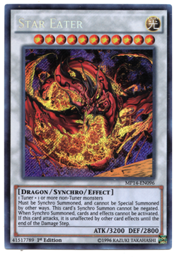 Star Eater - JOTL-EN047 - Secret Rare - 1st Edition - Yugioh NM - Image 1
