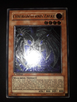 Yu-Gi-Oh! Cyberfinsternis Zacke, CDIP-DE002, Ultimate Rare, 1. Auflage, Played - Image 2