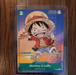 Monkey.D.Luffy P-037 One Piece Promotion Cards Foil Sealed - Image 1