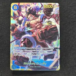 Monkey.D.Luffy (118) OP11-118 SEC One Piece A Fist of Divine Speed Foil NM - Image 2