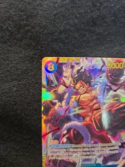 Monkey.D.Luffy (118) OP11-118 SEC One Piece A Fist of Divine Speed Foil NM - Image 4