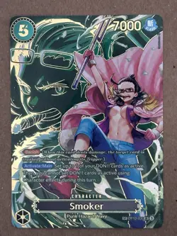 Smoker SP OP10-030 SR | Carrying On His Will | One Piece | English | LP - Image 1