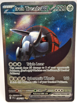 Pokemon Iron Treads ex Special Illustration Rare Holo SV Base Set 248/198 - 087 - Image 1