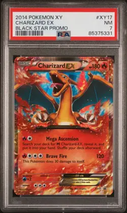 (PSA 7) Pokemon: XY Promos - Charizard ex #XY17 [Black Star Promo] - Image 1