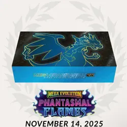 Pokemon TCG Phantasmal Flames Mega Charizard X EX UPC CONFIRMED 11/14 PRE-SALE! - Image 1