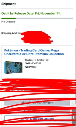 Pokemon TCG Phantasmal Flames Mega Charizard X EX UPC CONFIRMED 11/14 PRE-SALE! - Image 2