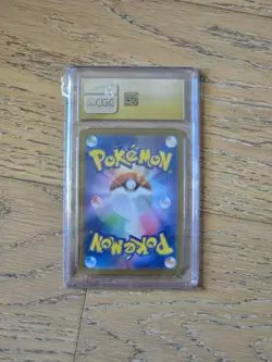 CGC 10 PRISTINE Pokemon Bulbasaur 166/165 Holo Art Rare Japanese 151 - Image 2