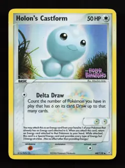 Holon's Castform 44/110 Reverse Holo Holon Phantoms Pokemon Card - Image 1
