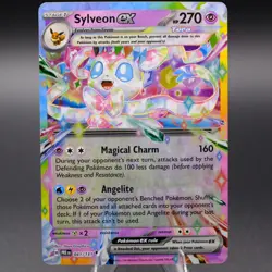 Sylveon ex - 041/131 Double Rare SV: Prismatic Evolutions Pokemon TCG NM - Image 1