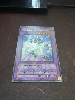 Yugioh Elemental Hero Glow Neos STON-EN036 Ultra Rare LP - Image 2