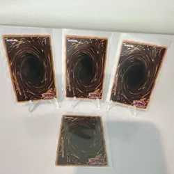 4 Card Lot Yu-Gi-Oh! TCG Thunder Dragon x3 and Twin Headed Thunder Set RP01-EN - Image 2