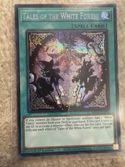 YuGiOh! - Tales of the White Forest - MP25-EN092 - Prismatic Secret Rare - NM/M - Image 1
