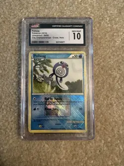 Pokemon Poliwag 2010 58/95 Cross Holo City Champion STAMPED CGC GEM MINT 10 - Image 1