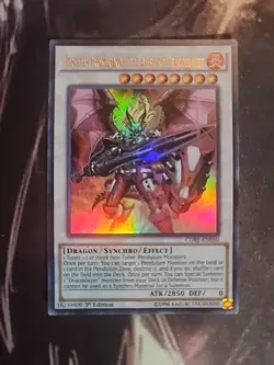 YuGiOh Ignister Prominence, the Blasting Dracoslayer CORE-EN050 UltraRare 1st Ed - Image 1