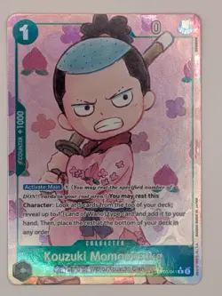 Kouzuki Momonosuke OP01-041 English Alt Art One Piece Card Game PRB-01 The Best - Image 2