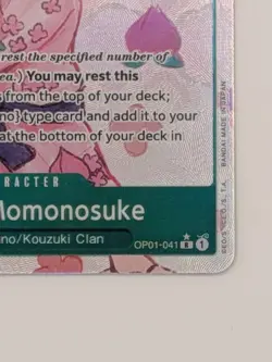 Kouzuki Momonosuke OP01-041 English Alt Art One Piece Card Game PRB-01 The Best - Image 5